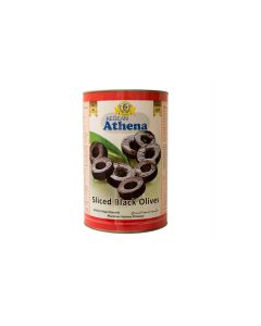 Резаные черные оливки  "Athena"