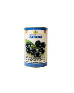 Whole Black Olives "Athena"